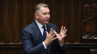 Пшемислав Чарнек. Fot. PAP/Paweł Supernak