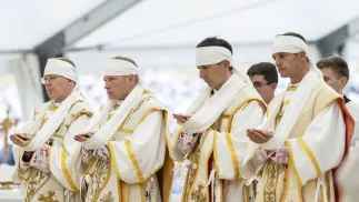 Ceremonia święceń czterech biskupów lefebrystów w Econe. Fot. PAP/EPA/CYRIL ZINGARO