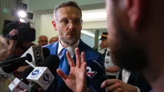 Szef Kancelarii Prezydenta Zbigniew Bogucki. Fot. PAP/	Paweł Supernak