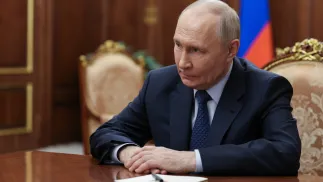 Владімір Путін. Fot. PAP/EPA/GAVRIIL GRIGOROV/SPUTNIK/KREMLIN POOL