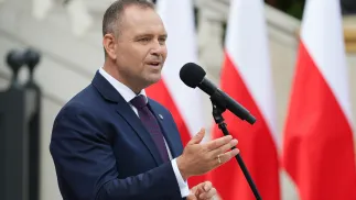 Karol Nawrocki. Fot. PAP/Paweł Supernak