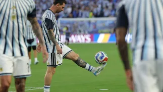 Lionel Messi. Fot. PAP/EPA/CRISTOBAL HERRERA-ULASHKEVICH 