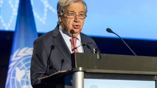 Antonio Guterres. Fot. PAP/EPA/SALVATORE DI NOLFI 