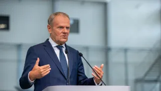 Donald Tusk. Fot. PAP/Agnieszka Bielecka