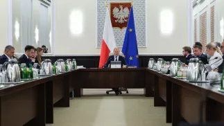 Posiedzenie rządu. Fot. PAP/Albert Zawada