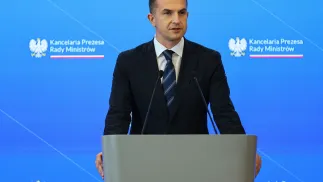 Adam Szłapka. Fot. PAP/Albert Zawada