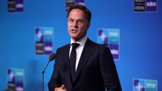 Mark Rutte. Fot. PAP/EPA/NECATI SAVAS