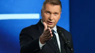 Wiceprezes PiS Przemysław Czarnek. Fot. PAP/	Albert Zawada 