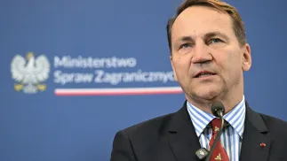 Радослав Сікорський. Fot. PAP/Radek Pietruszka