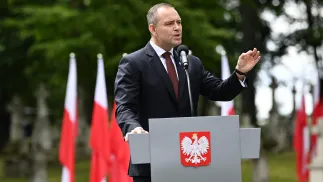 Президент Польши Кароль Навроцкий. Fot. PAP/Darek Delmanowicz