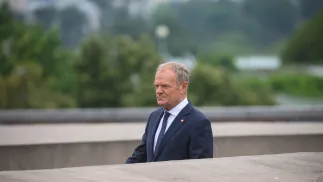 Premier Donald Tusk. Fot. PAP/Leszek Szymański