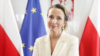 Sylwia Gregorczyk-Abram. Fot. PAP/Tomasz Gzell
