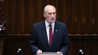 Antoni Macierewicz Fot. PAP/Albert Zawada