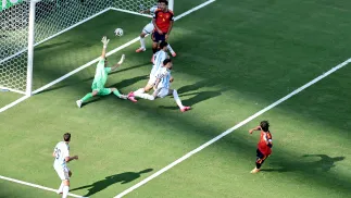 Finałowy mecz Hiszpania - Argentyna Fot. PAP/EPA/RONALD WITTEK