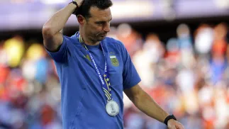 Lionel Scaloni Fot. PAP/EPA/CHRISTOPHER NEUNDORF