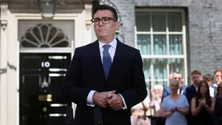 Andy Burnham. Fot. PAP/EPA/ANDY RAIN