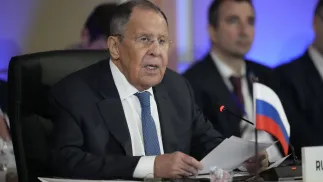 Міністр закордонних справ Росії Сєргєй Лавров на самміті АСЕАН в Манілі. Fot. PAP/EPA/AARON FAVILA / POOL