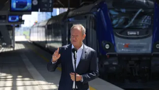 Premier Donald Tusk. Fot. PAP/Paweł Supernak