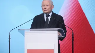 Jarosław Kaczyński. Fot. PAP/Leszek Szymański