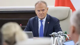 Premier Donald Tusk. Fot. PAP/Albert Zawada