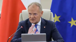 Прем'єр-міністр Польщі Дональд туск. Fot. PAP/Albert Zawada