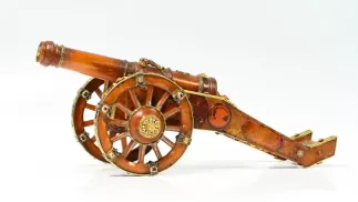 Muzeum Gdańska zakupiło armatkę z bursztynu za 650 tys. euro. Fot. Muzeum Gdańska