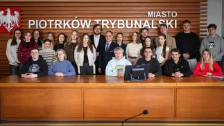 Piotrków Trybunalski: Ekonomik odwiedził magistrat