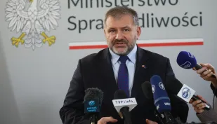 Szef Ministerstwa Sprawiedliwości Waldemar Żurek Fot. PAP/Leszek Szymański