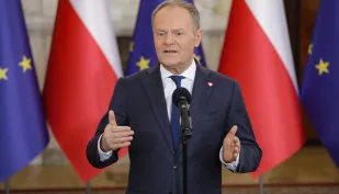 Donald Tusk. Fot. PAP/Tomasz Gzell
