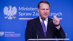 Radosław Sikorski, fot. PAP/Tomasz Gzell