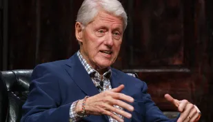 Bill Clinton Fot. PAP/EPA/WILL OLIVER
