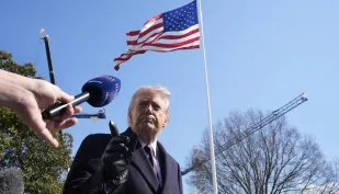 Donald Trump. Fot. EPA/YURI GRIPAS / POOL