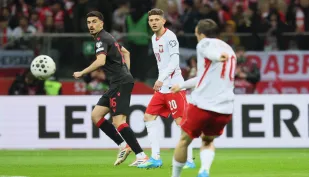 Mecz Polska-Albania Fot. PAP/Leszek Szymański