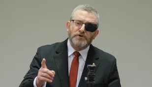 Grzegorz Braun. Fot. PAP/Paweł Supernak