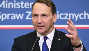Radosław Sikorski. Fot. PAP/Radek Pietruszka