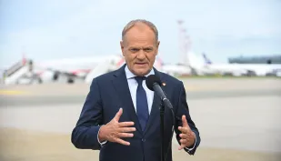 Donald Tusk Fot. PAP/Marcin Obara
