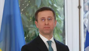 Serhij Korecki. Fot. PAP/EPA/ALEXANDROS BELTES