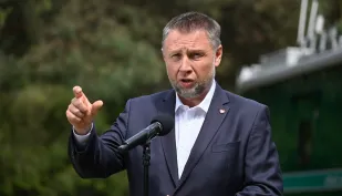 Minister spraw wewnętrznych i administracji Marcin Kierwiński. Fot. PAP/Piotr Nowak