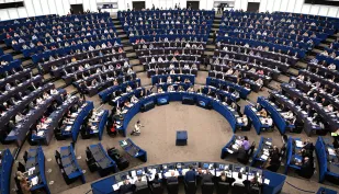 Parlament Europejski. Fot. PAP/Wiktor Dąbkowski