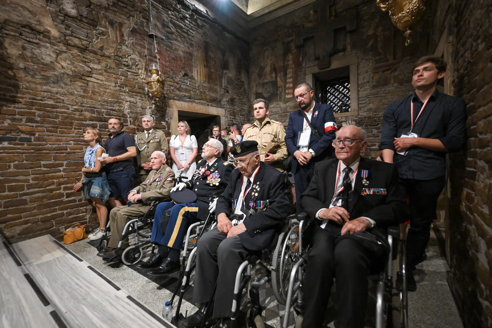 W Loreto upamiętniono w środę żołnierzy 2. Korpusu Polskiego, którzy 80 lat temu, walcząc z Niemcami, wyzwalali miasta włoskiej Marchii nad Adriatykiem. Fot. PAP/Przemysław Piątkowski
