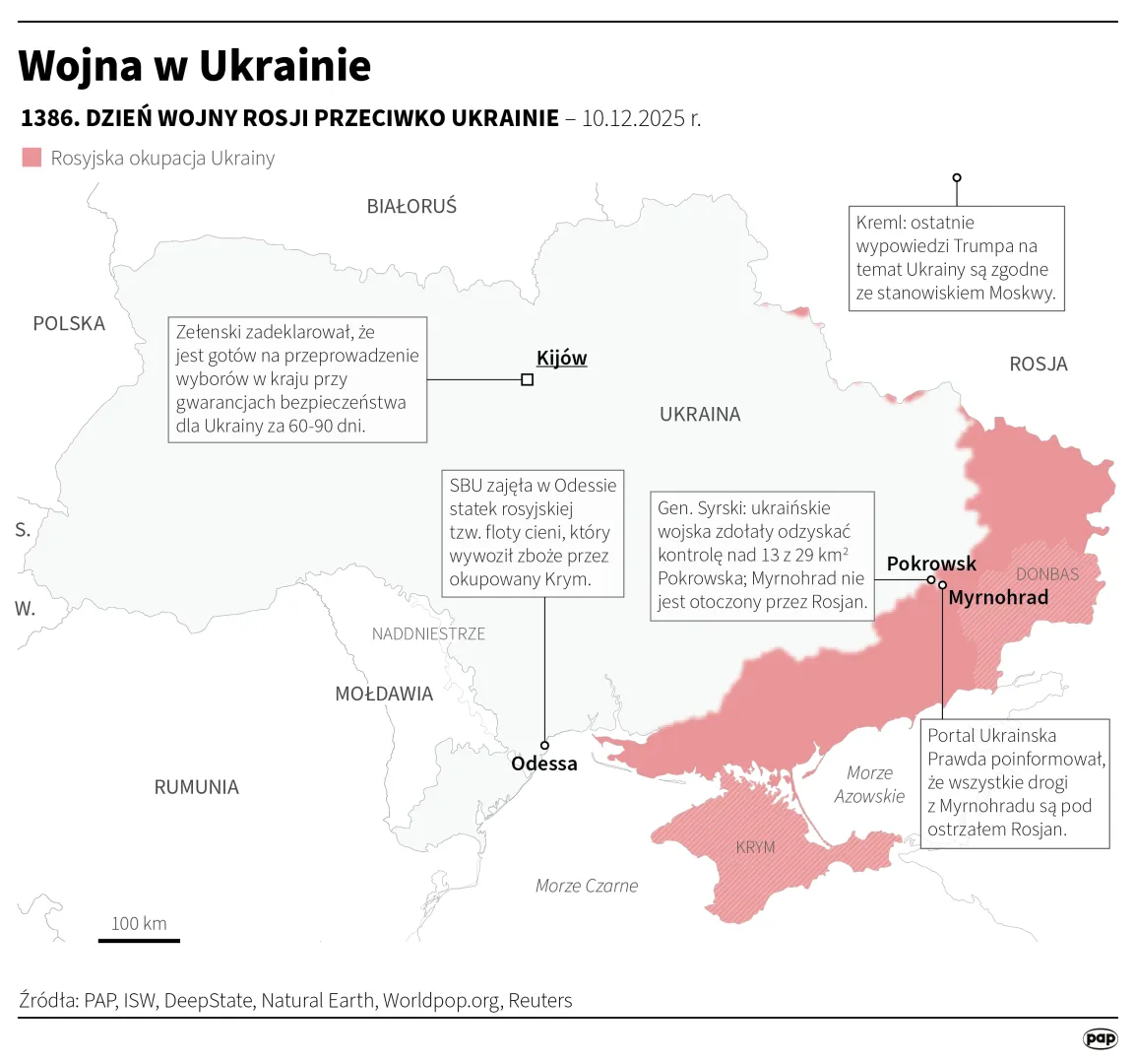 Wojna w Ukrainie. Autor: Michał Czernek