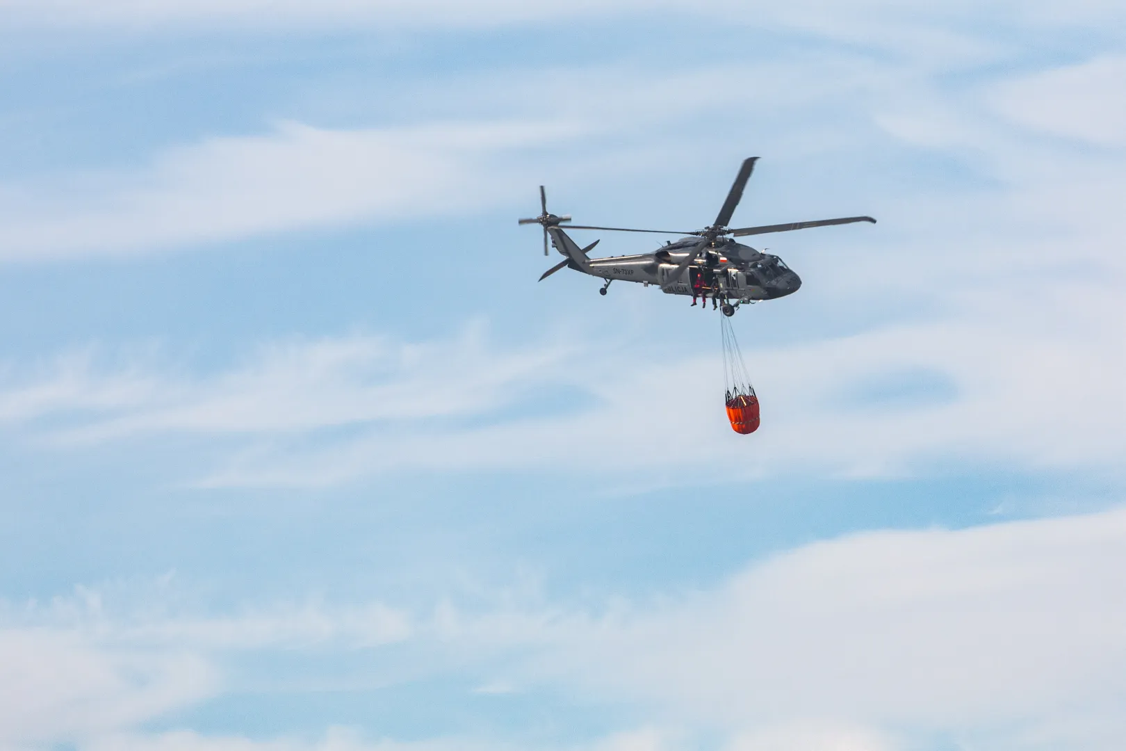  Ćwiczenia ratownicze NOKIA 25 na terenie Portu Lotniczego Wrocław. Fot. PAP/Krzysztof Ćwik