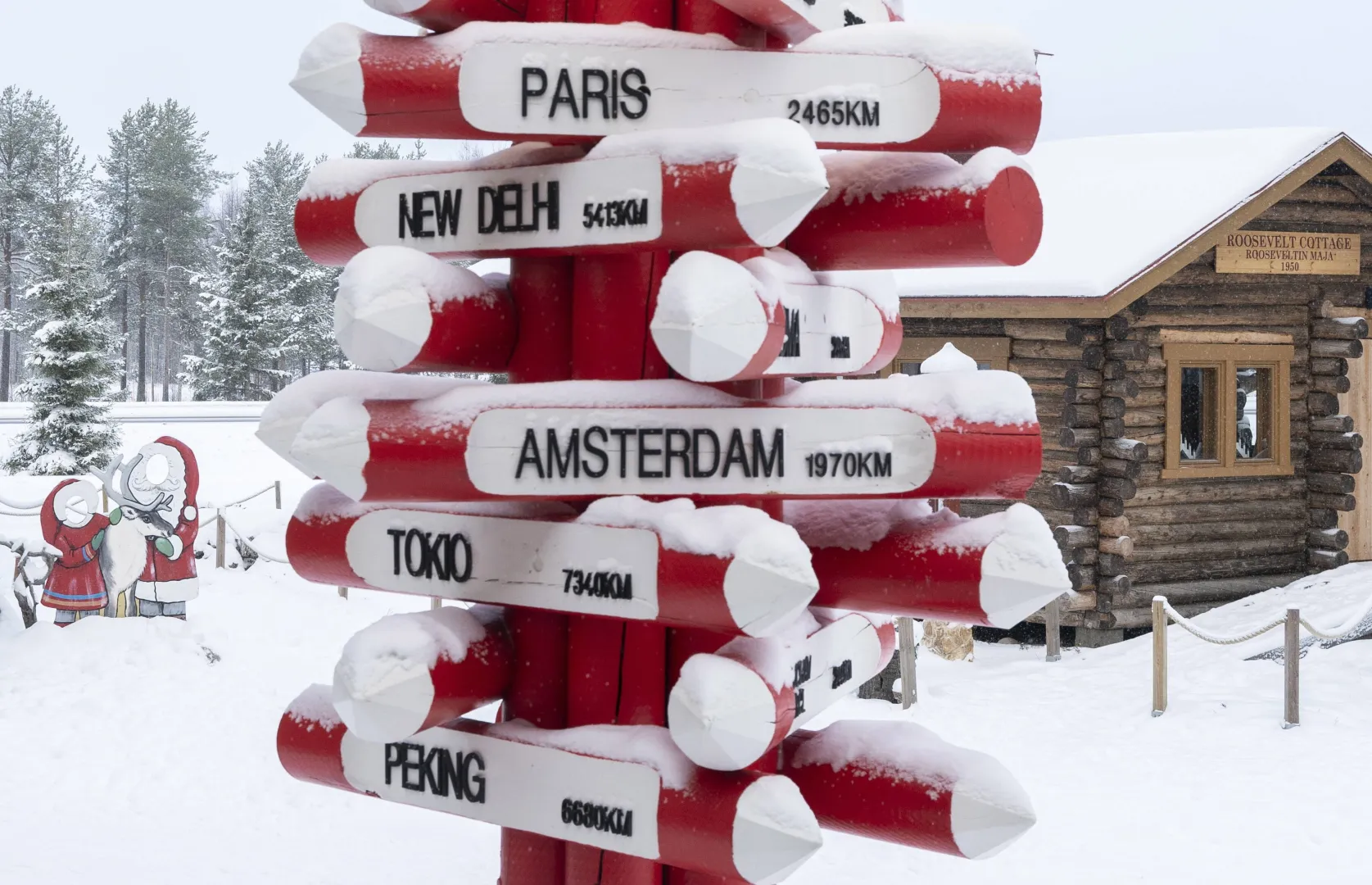 Wioska Świętego Mikołaja. Fot. EPA/KAISA SIREN