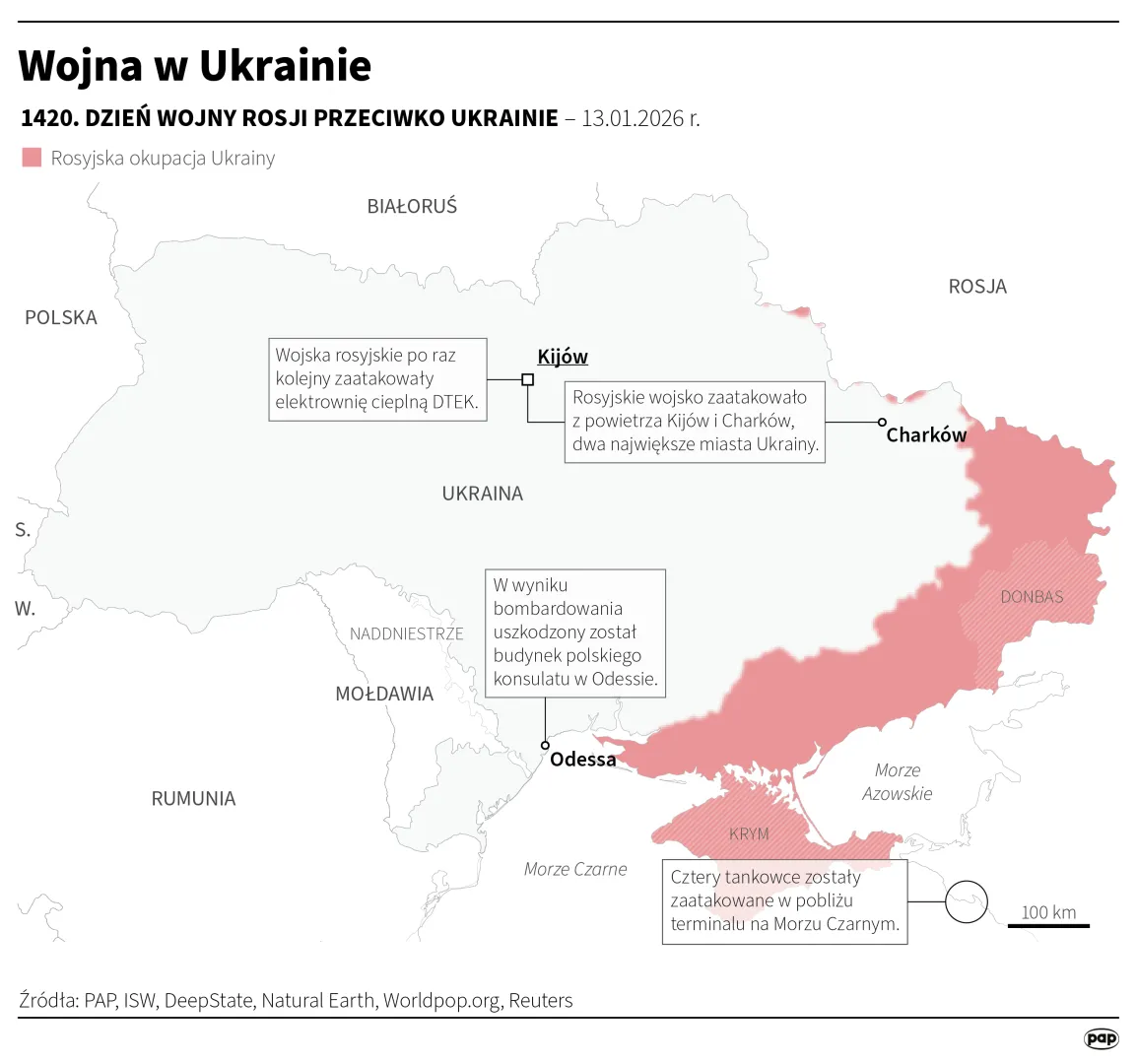 Wojna w Ukrainie. Autor: Michał Czernek