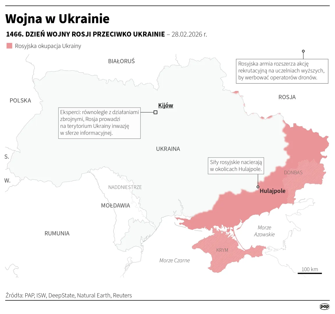 Wojna w Ukrainie. Autor: Maciej Zieliński