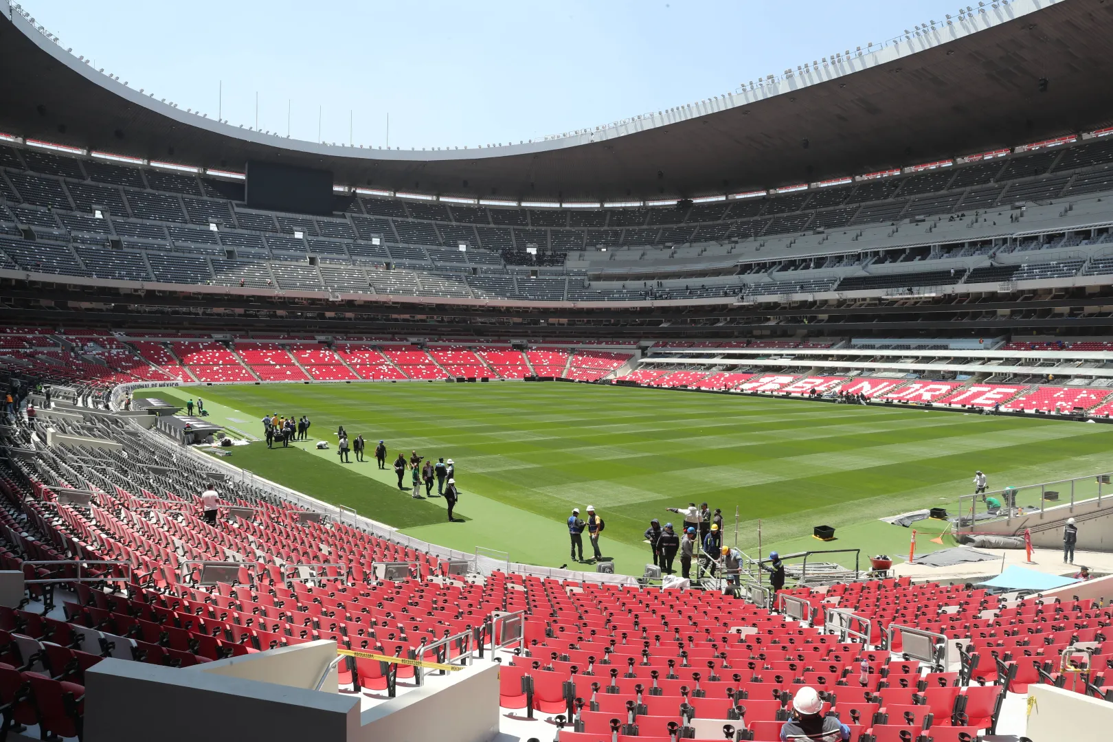 Stadion Azteca. Fot. EPA/Mario Guzman