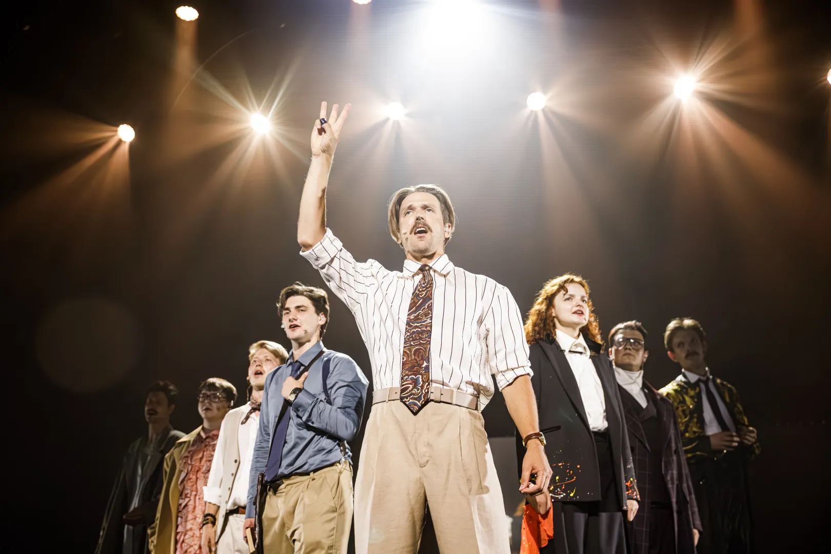 Фото з вистави "Ребелія". Пресматеріали МУР.