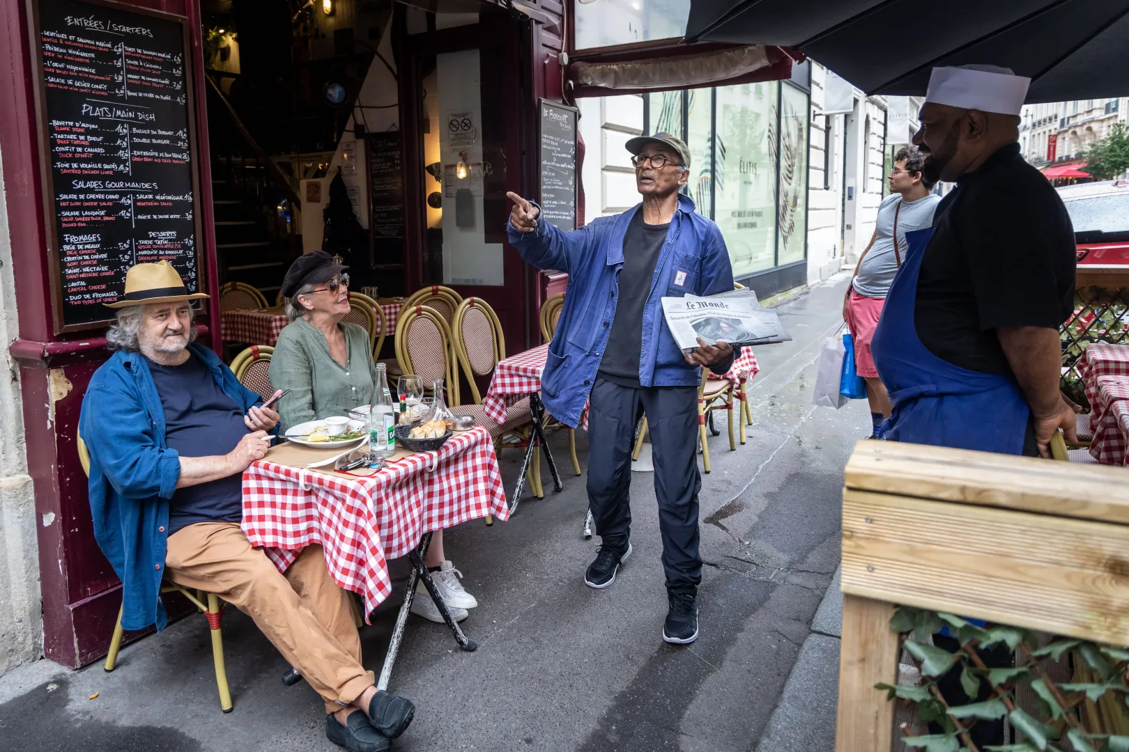 Ali Akbar. Fot. PAP/EPA/CHRISTOPHE PETIT TESSON