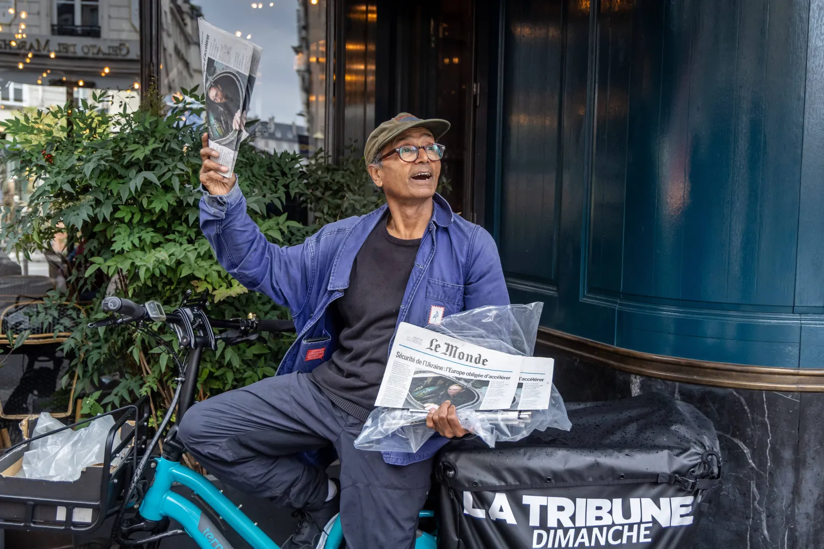 Ali Akbar. Fot. PAP/EPA/CHRISTOPHE PETIT TESSON