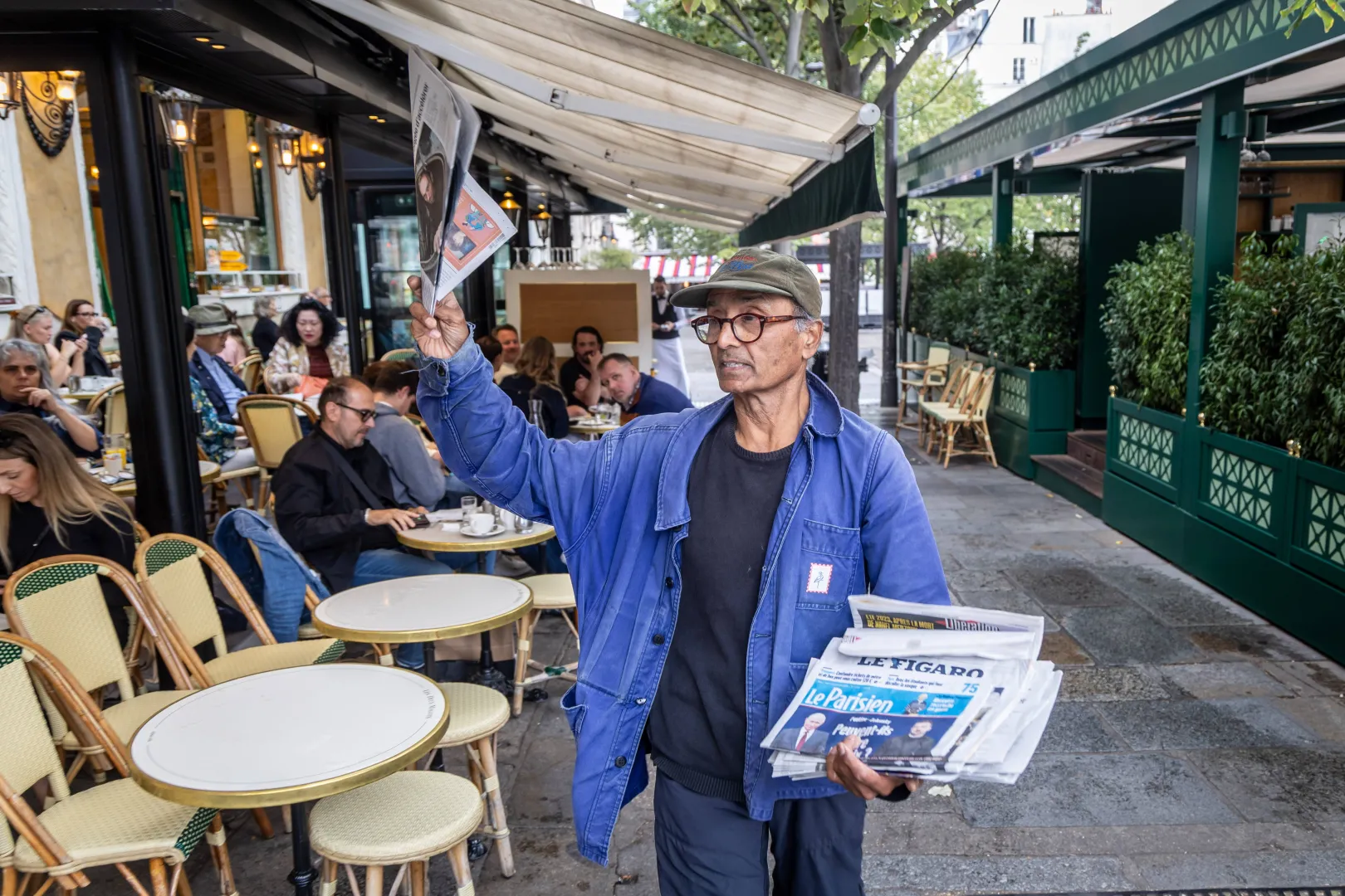 Ali Akbar. Fot. PAP/EPA/CHRISTOPHE PETIT TESSON